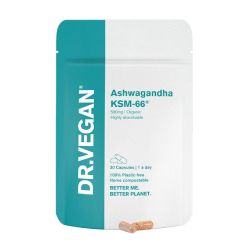 Dr Vegan Ashwagandha KSM-66 500mg Capsules 30