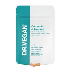 Dr Vegan Curcumin 200mg & Turmeric 3300mg Capsules 30