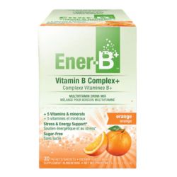 Ener-C Ener-B Vitamin B Complex+ Orange Sachets 30