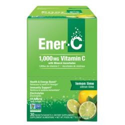 Ener-C Multivitamin Drink + Vitamin C Lemon Lime Sachets 30