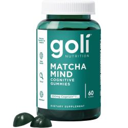 Goli Nutrition Matcha Mind Gummies 60