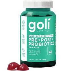 Goli Nutrition Pre+Post+Probiotics Gummies 60