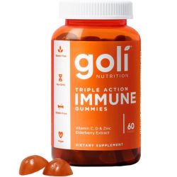 Goli Nutrition Triple Action Immune Gummies 60