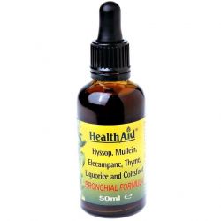 HealthAid Bronchial Formula (Hyssop, Liquorice, Coltsfoot) Liquid 50ml