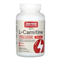 Jarrow Formulas L-Carnitine 500mg Capsules 100 Main Image