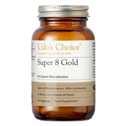 Udo's Choice Super 8 Gold Microbiotics Vegicaps 30