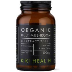 Kiki Health Organic 8 Mushroom Extract Vegicaps 60