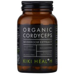 Kiki Health Organic Cordyceps Mushroom Extract Vegicaps 60