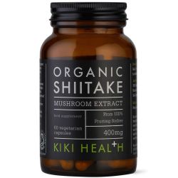 Kiki Health Organic Shiitake Mushroom Extract Vegicaps 60