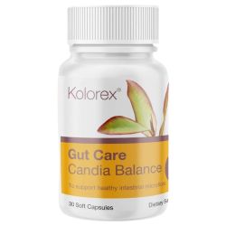 Kolorex Gut Care Candida Balance Soft Capsules 30
