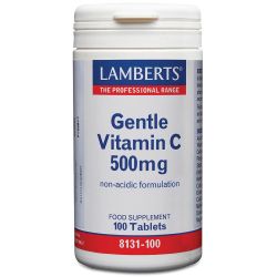 Lamberts Gentle Vitamin C 500mg Tablets 100