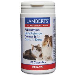 Lamberts High Potency Omega 3 for Cats and Dogs Capsules 120