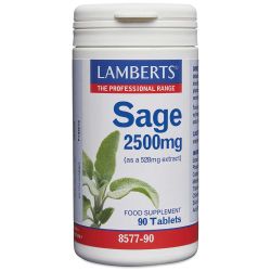 Lamberts Sage 2500mg Tablets 90