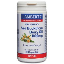 Lamberts Sea Buckthorn Berry Oil 1000mg Capsules 30