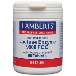 Lamberts Super Strength Lactase Complex 9000FCC Tablets 60