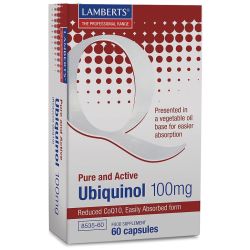 Lamberts Ubiquinol 100mg Capsules