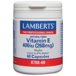 Lamberts Vitamin E 400iu Capsules 60