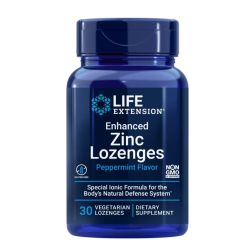 Life Extension Enhanced Zinc Lozenges Peppermint Lozenges 30 Main Image