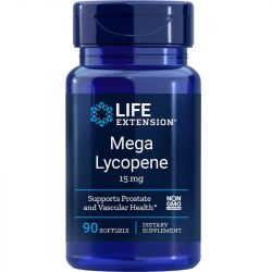Life Extension Mega Lycopene 15mg Softgels 90