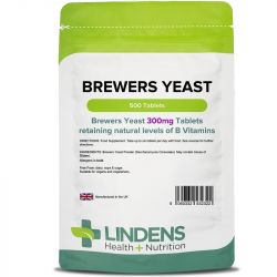 Lindens Brewers Yeast 300mg Tablets 500