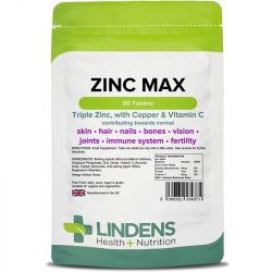 Lindens Zinc Max Tablets 90