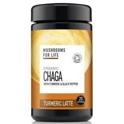 Mushrooms for Life Organic Chaga Turmeric Latte 120g