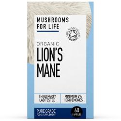 Mushrooms for Life Organic Lion's Mane Capsules 60