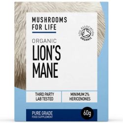 Mushrooms For Life Organic Lion's Mane Powder 60g