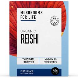 Mushrooms for Life Organic Reishi Capsules 60