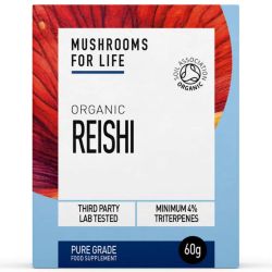 Mushrooms for Life Organic Reishi Powder 60g