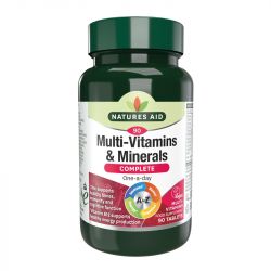 Nature's Aid Complete Multi-Vitamins & Minerals Tablets 90