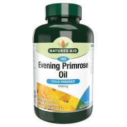 Nature's Aid Evening Primrose Oil 1000mg Softgels 180