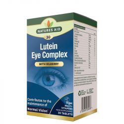 Nature's Aid Lutein Eye Complex Tablets 30