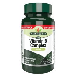 Nature's Aid Vitamin B Complex Tabs 180