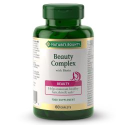 Nature's Bounty Beauty Complex with Biotin Caplets 60