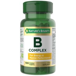 Nature's Bounty Complete B Vitamin Complex Caplets 100