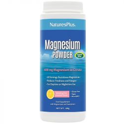 Nature's Plus Magnesium Powder Pink Lemonade 408g