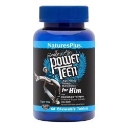 Nature's Plus Power Teen For Him Chewable Tabs 60