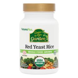 Nature's Plus Source of Life Garden Red Yeast Rice 600mg VCaps 60
