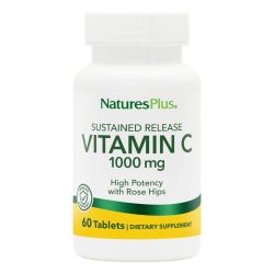 Nature's Plus Vitamin C 1000mg with Rose Hips Sustain Release Tablets