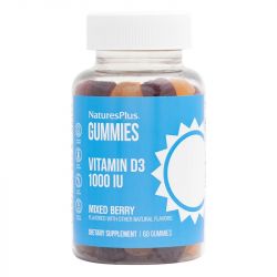 Nature's Plus Vitamin D3 1000iu Gummies 60