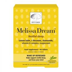 New Nordic Melissa Dream Tablets 40