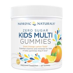Nordic Naturals Kids Multi Zero Sugar Orange Lemon Gummies 120