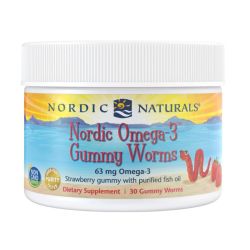 Nordic Naturals Nordic Omega-3 Strawberry 63mg Gummies 30