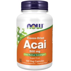 NOW Foods Acai 500mg Capsules 100