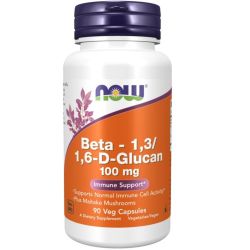 NOW Foods Beta 13/16-D-Glucan 100mg Capsules 90