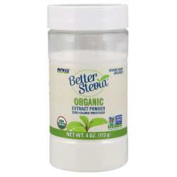 NOW Foods Better Stevia Extract Powder Organic 113g