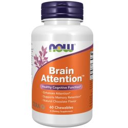 NOW Foods Brain Attention Chewables 60