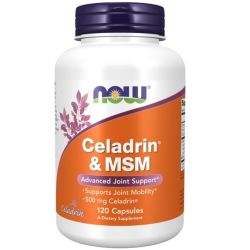 NOW Foods Celadrin & MSM 500mg Capsules 120
