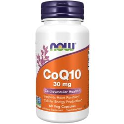 NOW Foods CoQ10 30mg Capsules 60